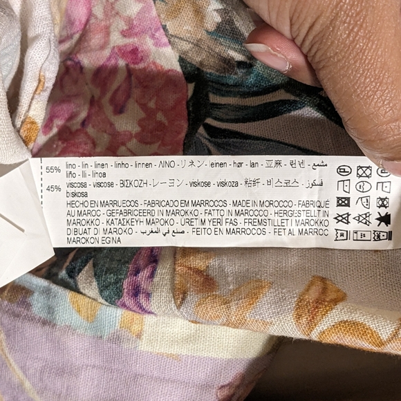 Zara Floral Print Dress - Picture 8 of 8